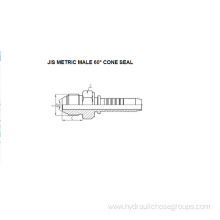 JIS Metric Male 60° Cone Seal 18611